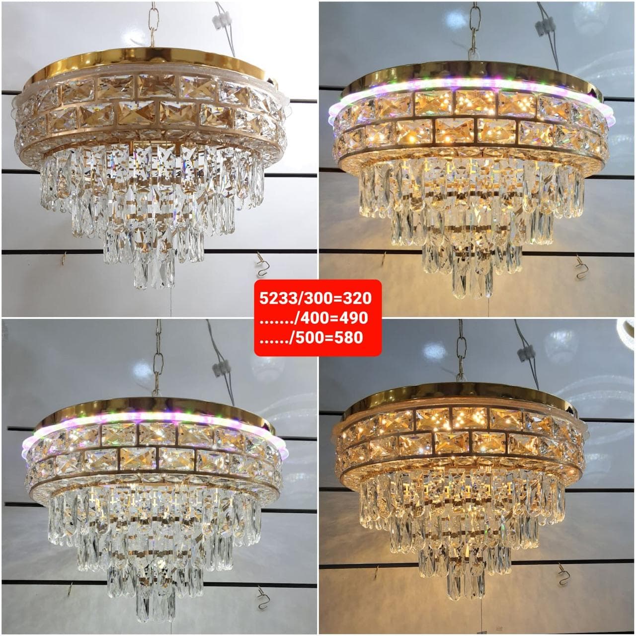 Lustre Cristal 5233